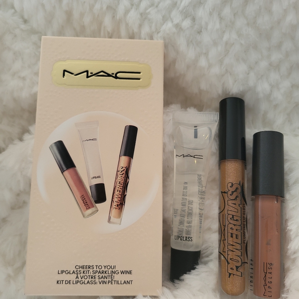 New M.A.C. Limited Edition Cheers To You! Lipglass Kit